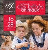 La Ferme des bébés animaux. Du 16 au 28 avril 2012 à Châlons-en-Champagne. Marne. 